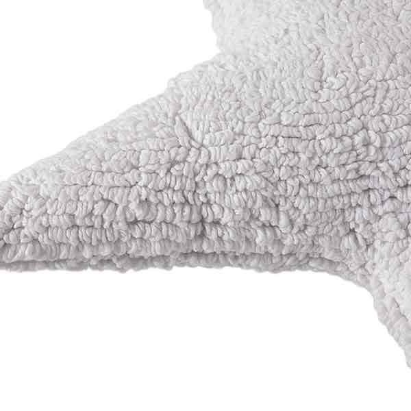 CUSHION STAR WHITE
